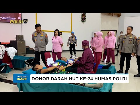 POLDA KALTENG DAN JAJARAN TARGETKAN 900 KANTONG DARAH SAAT DONOR DARAH