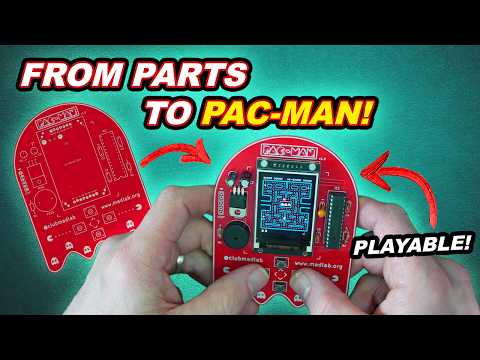 DIY Pac-Man Soldering Kit Build – From Parts to Playable!