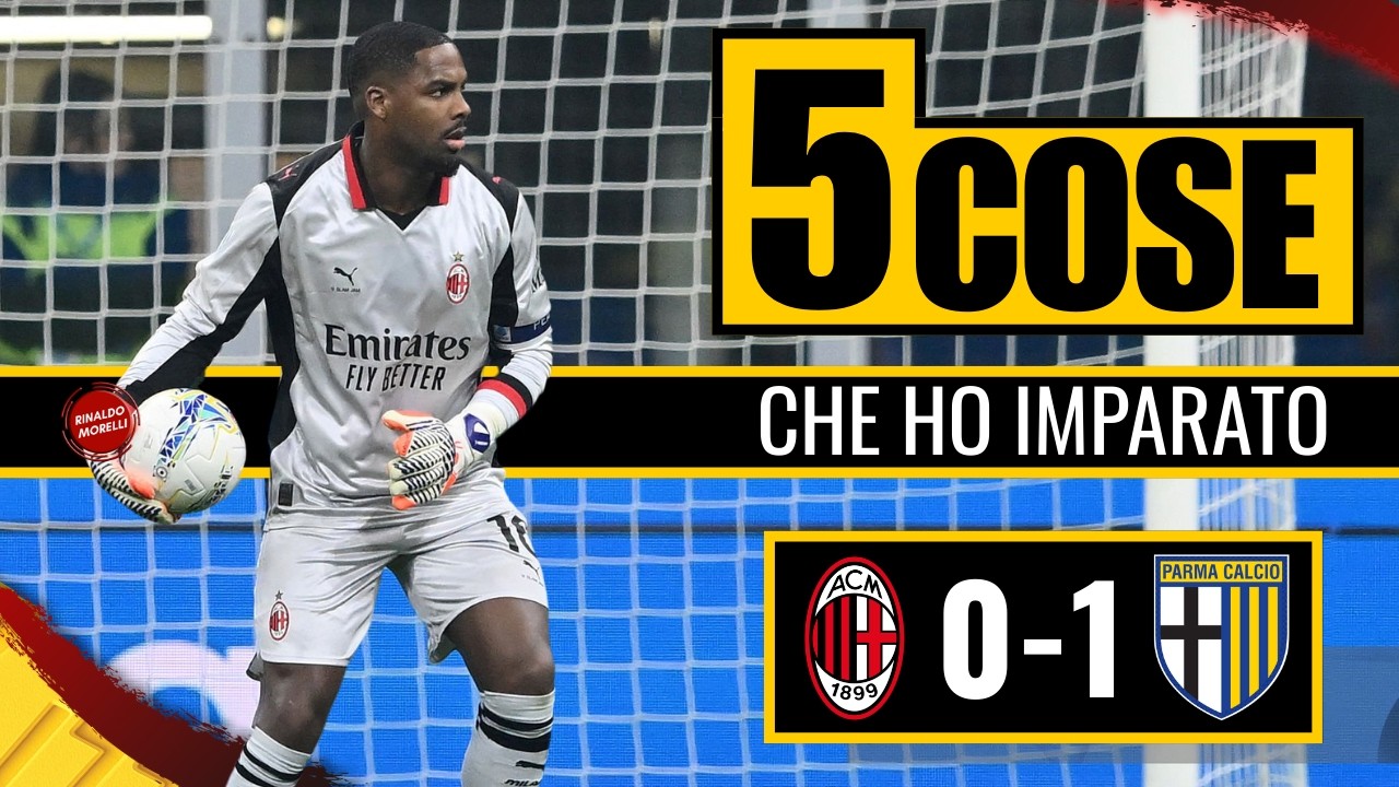 25 TIRI, ZERO GOL! Milan INCONCLUDENTE | Le 5 cose da Milan-Parma 0-1
