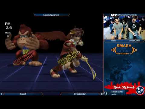 STS17 - Moist (Donkey Kong) vs SmashJohn (Pit) - Project M Winners Finals