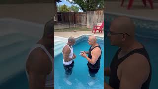 Honored to Baptize my brother ” Lil Cuete “