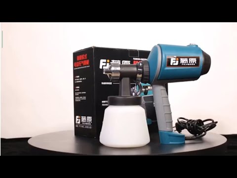 PISTOLA ELÉTRICA na PINTURA AUTOMOTIVA - TESTE