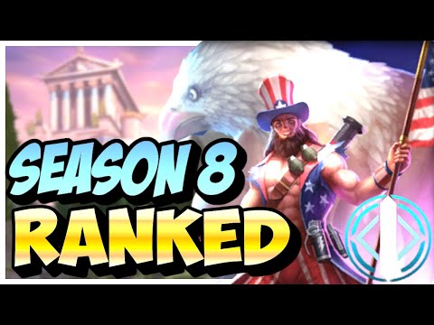 Poseidon Mid Ranked Full Gameplay | SMITE | Season 8 Conquest