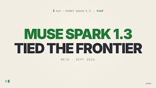 Muse Spark 1.3 explained in 7 minutes