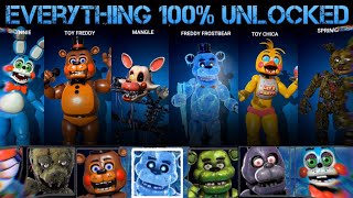 GUIDE: How to Unlock EVERY PLUSH SUIT & CPU In FNaF AR: Special Delivery