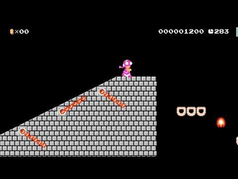 1-3: LA FORTALEZA DE BOWSER JR.! by Pepe Mago 🍄 Super Mario Maker 2 #ani