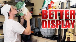 Fixing my UGLY LEGO Star Wars Display (MandR Vlog)