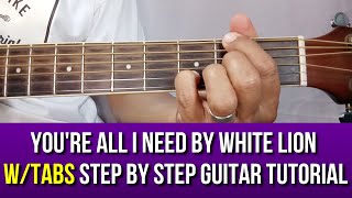 Download lagu YOURE ALL I NEED BY WHITE LION STEP BY STEP GUITAR TUTORIAL WITH TABS BY PARENG MIKE mp3 Download lagu YOURE ALL I NEED BY WHITE LION STEP BY STEP GUITAR TUTORIAL WITH TABS BY PARENG MIKE mp3