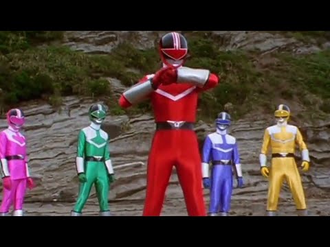 Power Rangers Time Force - Fight Against Fate - Megazord Fight
