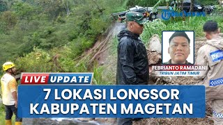 BPBD Imbau Masyarakat Waspada Pasca-tanah Longsor Melanda 7 Titik di Magetan akibat Hujan Deras
