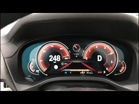 BMW X3 xDrive30d G01 248 km/h Top Speed Run On German Autobahn