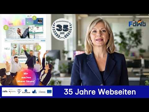 35 Jahre Webseiten: Jubiläumsaktion für Selbstständige – moderne Website zum Festpreis!