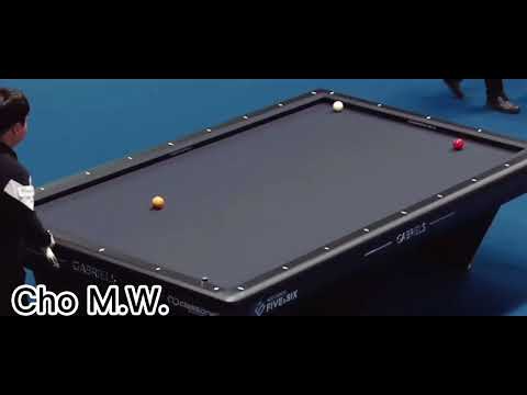 Las mejores carambolas de Inter Burgo Wonju World  Grand Prix 2023 - Billar a 3 bandas. PARTE 1