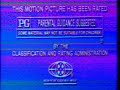 Never Say Never Again 1984 CED Videodisc Closing