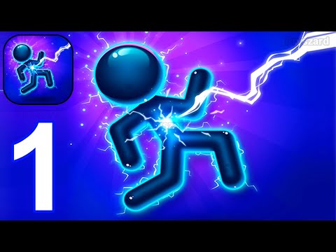 Tesla Wars - TD - Gameplay Walkthrough Part 1 Stickman Tesla Fight Tower Defense Levels 1-15