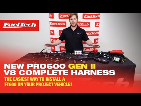 FuelTech NEW PRO600 GEN II V8 Complete Harness!