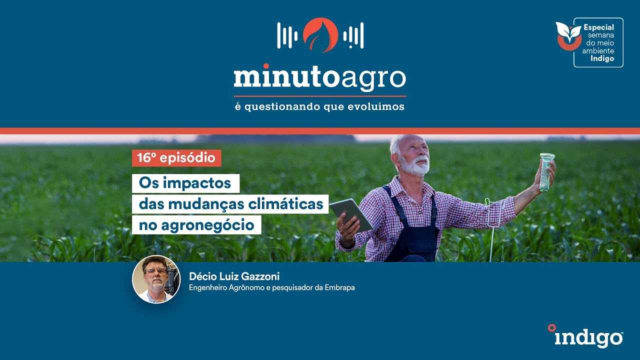 Minuto Agro | Ep 16: Os impactos das mudanças climáticas no agronegócio Brasileiro