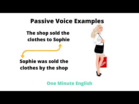 PASSIVE VOICE Examples + GET