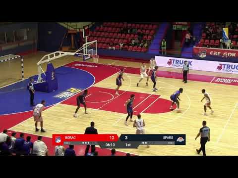Srdjan Gavric 14 points in 1st quarter vs . OKK Spars | 1.round (BIH League)