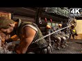 Johnny Cage Vs Scorpion Sub Zero Fight Scene 4K ULTRA HD MORTAL KOMBAT X