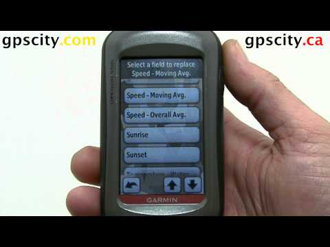 Garmin Oregon 450, 450t, 550, 550t : The Trip Computer with GPS City