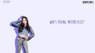 Girls&#39; Generation (少女時代) - Motorcycle Lyrics [Color Coded/ENG/ROM]