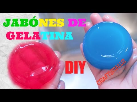 HAZ JABÓNES DE GELATINA / DIY: JELLY SOAP