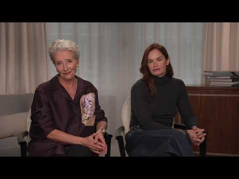Emma Thompson and Ruth Wilson talk new Apple thriller 'Down Cemetery Road'