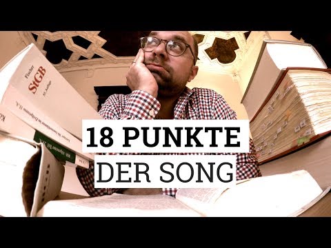 4 oder 18 Punkte? So ist das bei Jura mit den Noten...(Song)