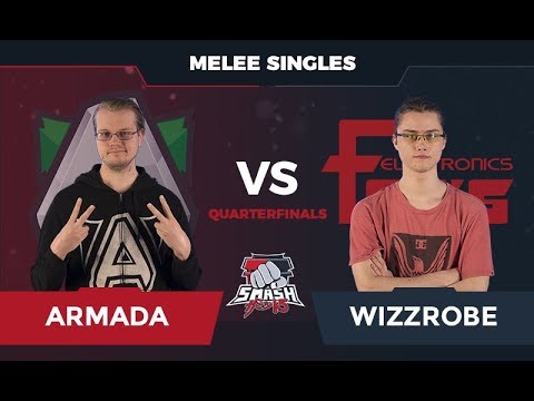 Armada vs Wizzrobe - Melee Singles: Quarterfinals - Smash Summit 5