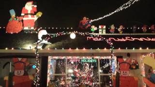 preview picture of video 'Christmas lights house in fairview or 2013'
