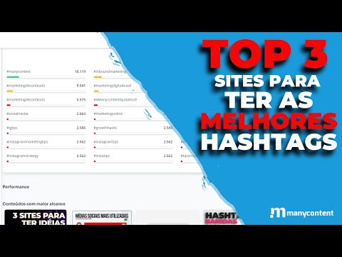 Top 3 melhores sites para buscar HASHTAGS