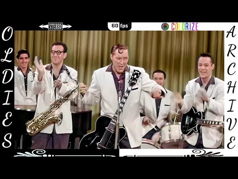 Bill Haley & His Comets - Rip It Up (Film, 1956) [Colorize + Stereo Mix + 60fps]