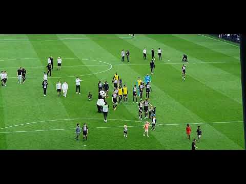 Angers-Sco Bordeaux 08.05.2022 : Clapping de la victoire ✌ 4 - 1