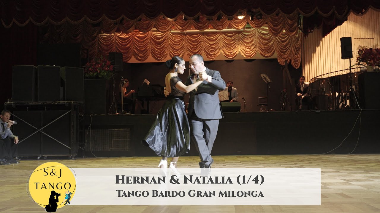 Video thumbnail for Natalia Hills & Hernan Alvarez - Tango Bardo Gran Milonga - 1/4 | Chiqué