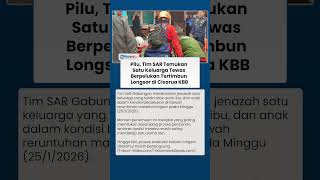 Satu Keluarga Ditemukan Tewas dalam Kondisi Berpelukan di Bawah Timbunan Tanah Longsor Cisarua