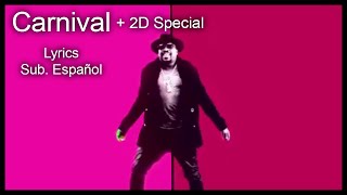 Gorillaz | Carnival + 2D Special - Visual (Lyrics y Subtítulos en Español) [HD]