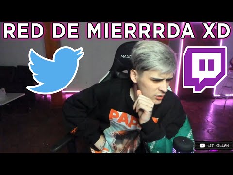 LIT KILLAH CONFUNDE TWITCH y TWITTER😂