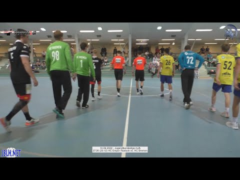 37:26 (20:12) HC Empor Rostock vs. HC Bremen - 10.09.2022