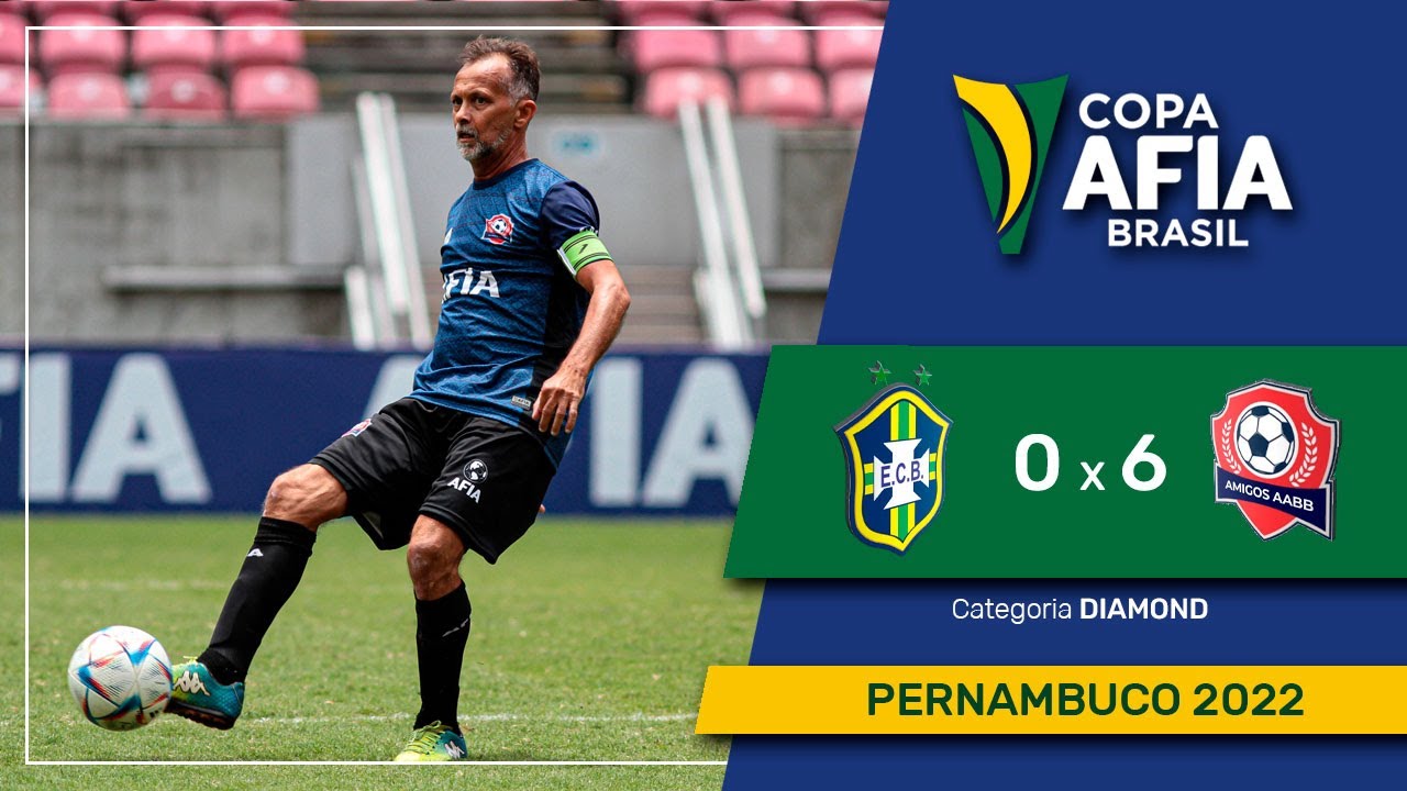 Copa AFIA Brasil – Pernambuco 2022 – AMIGOS AABB X E.C. BRASIL – DIAMOND