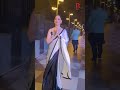Gorgeous Tamanna Bhatia Looks Absolutely Stunning In Saree Flaunts Her Hot Navel Shorts