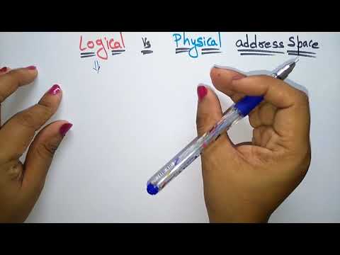 Logical vs Physical address space | OS | Lec 32 | Bhanu Priya