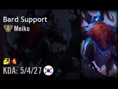 Bard Support vs Poppy - Meiko - KR Challenger Path 6.3