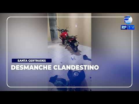 Polícia desarticula desmanche clandestino de motocicletas em Santa Gertrudes
