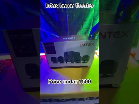 Intex hometheatre unboxing 🔥||￼ undar 1500 bast home theatre||#youtubeshorts#virail #short￼