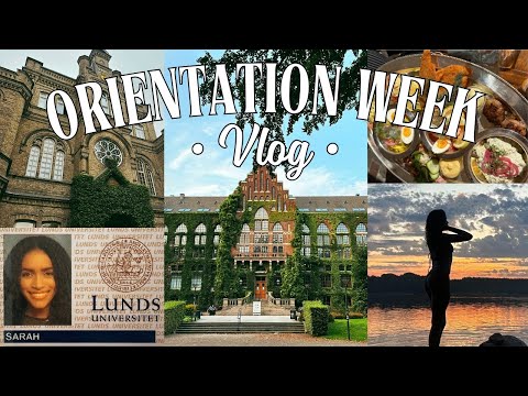 Orientation Vlog | exploring Lund, first week on campus, day trip to Copenhagen