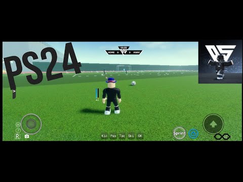 Playing the one of the worst football game in roblox (PS24)