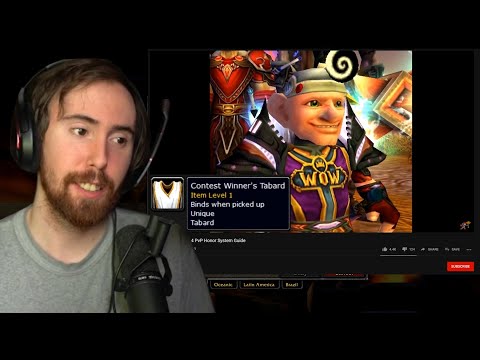 Asmongold Reacts to "WoW Classic Rank 14 PvP Honor System Guide"