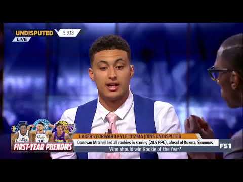 Skip and Shannon | Undisputed Kuzma TAKES Donovan Mitchell as ROY!