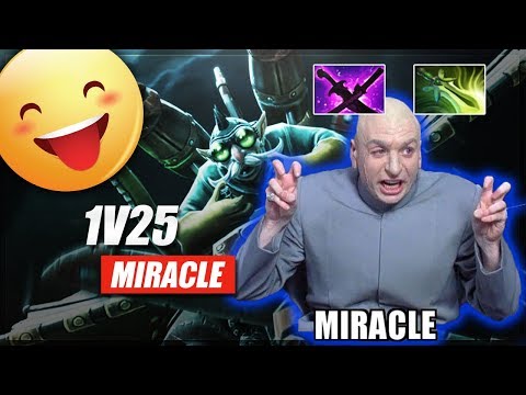 Miracle Gyrocopter 1v25 | Dota Insane Gameplay